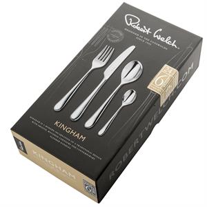 Robert Welch Kingham Bright Stainless Steel Cutlery 24 Piece Set